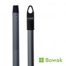 Homeware Broom Handle 120cm Screw Fit Grey